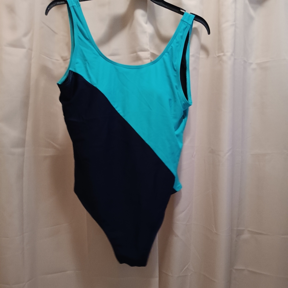 Women's Two-Tone Swimsuit